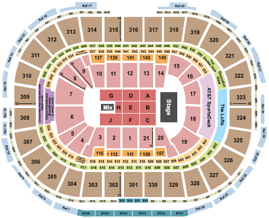 TD Garden Barry Manilow Seating Chart